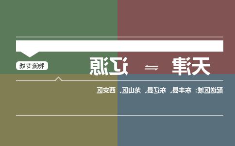 天津到辽源物流公司|天津到辽源货运专线（全-境/直-达）